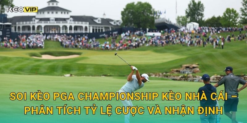 Soi kèo PGA Championship Kèo nhà cái – Phân tích tỷ lệ cược và nhận định